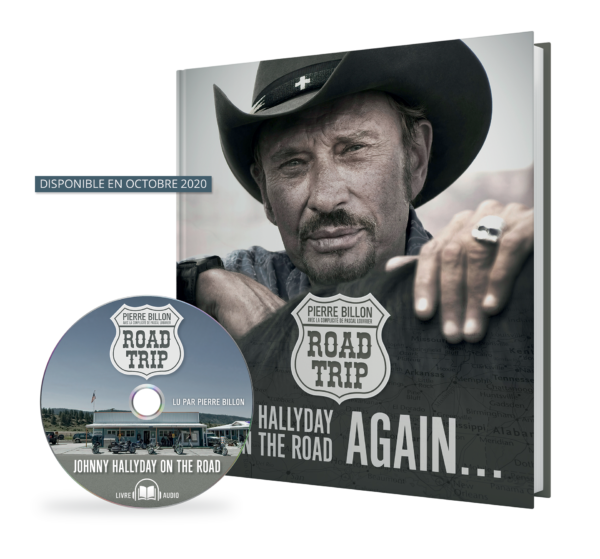 Visuel de l'ouvrage Johnny Hallyday on the road again